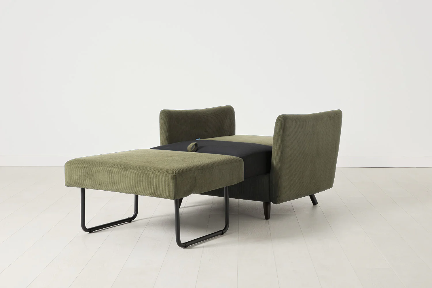 Model 08 Chair Bed Single Sofa Bed, Fennel - Image 6