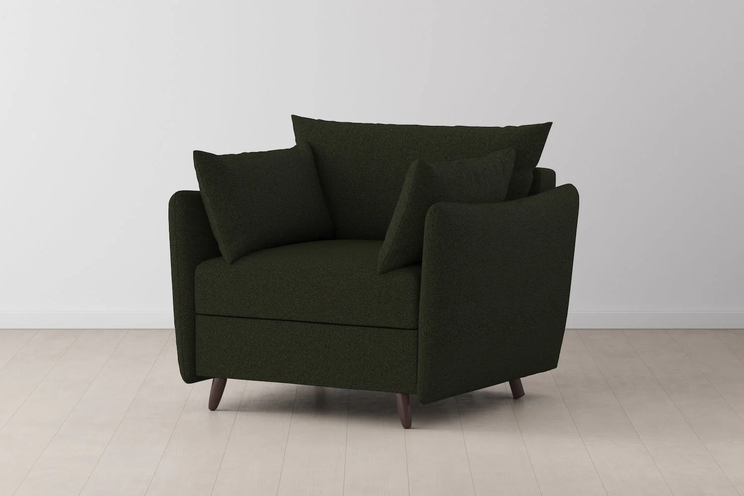 Model 08 Chair Bed Single Sofa Bed, Fern - Image 3