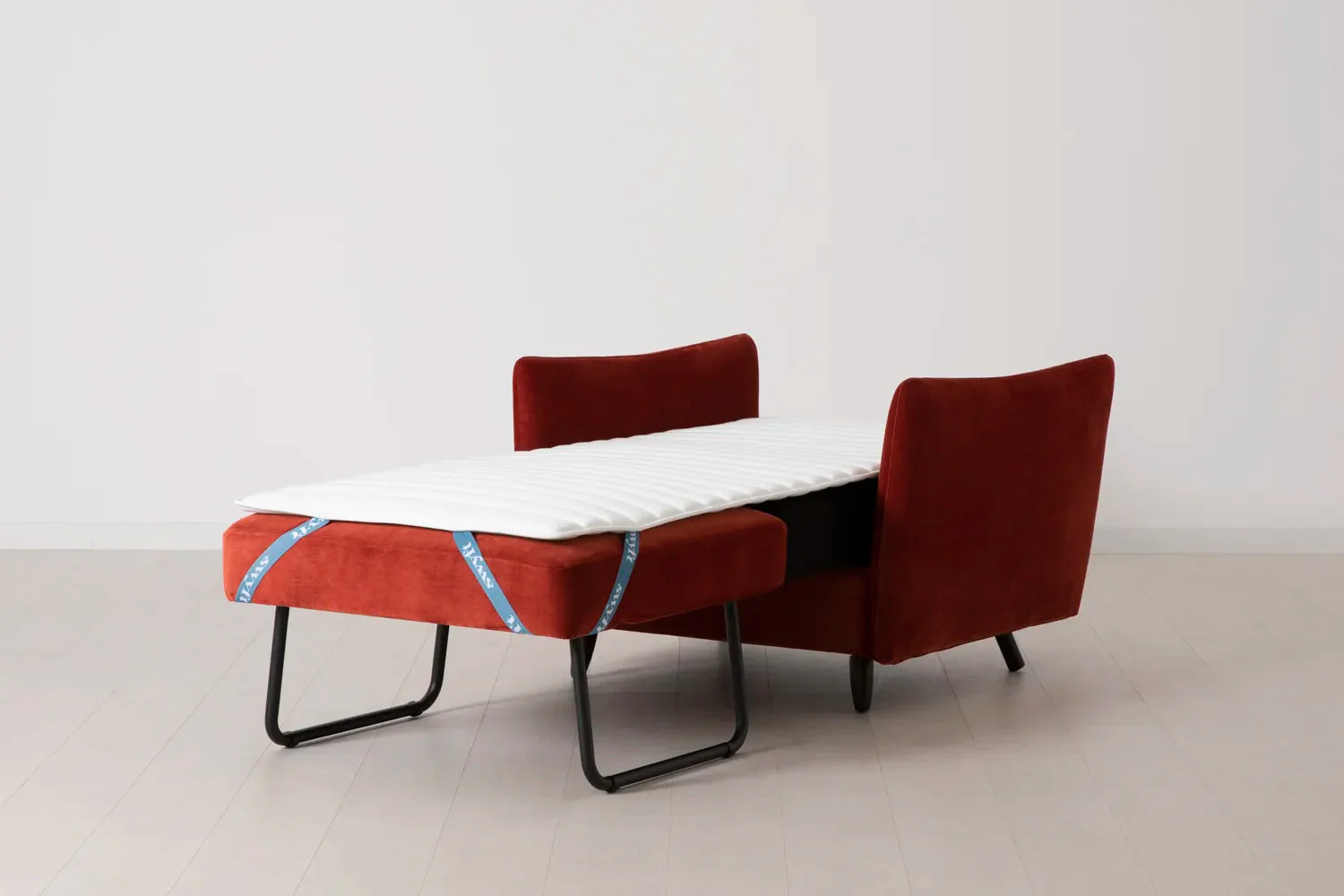 Model 08 Chair Bed Single Sofa Bed, Harissa - Image 7