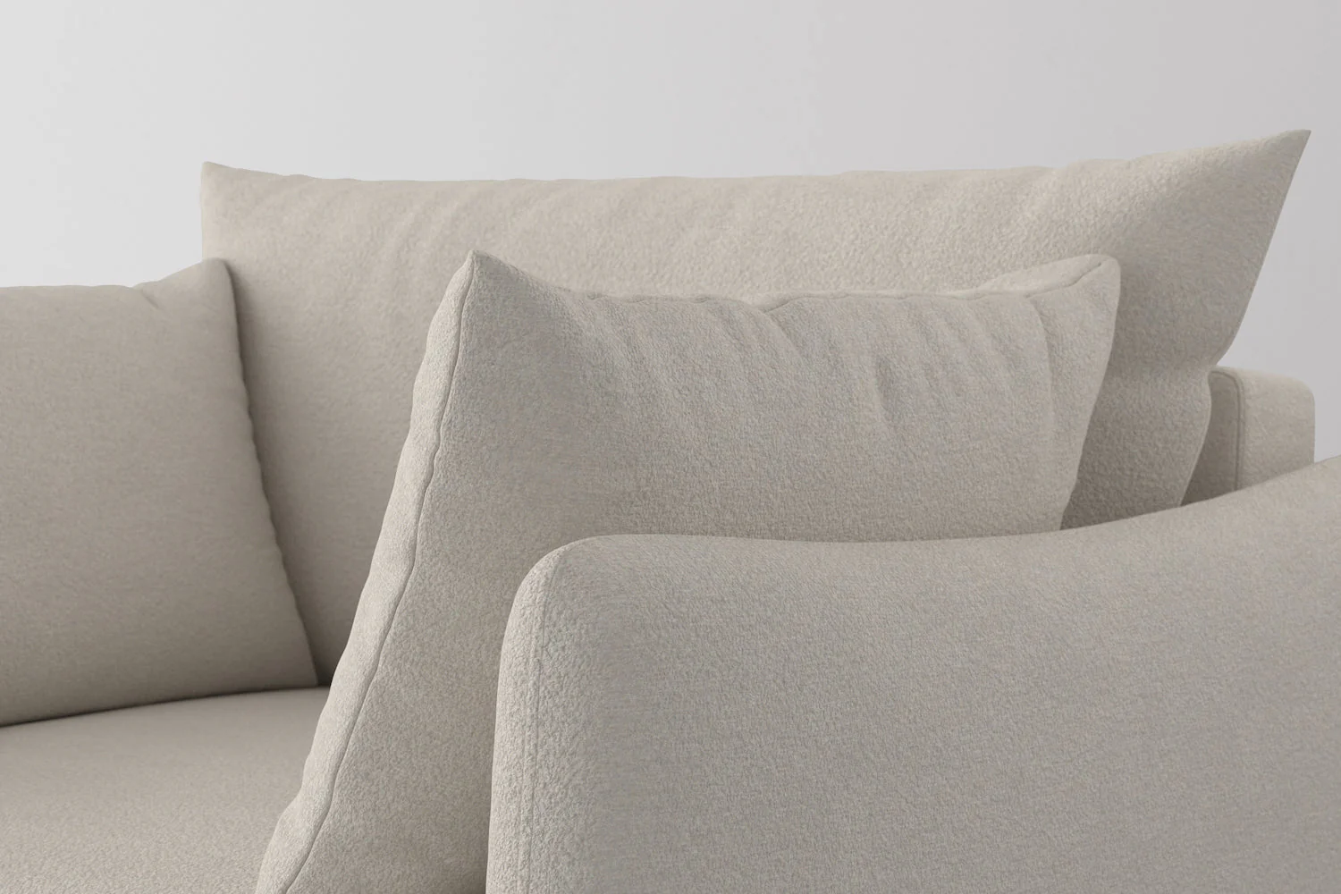Model 08 Chair Bed Single Sofa Bed, Ivory - Image 9
