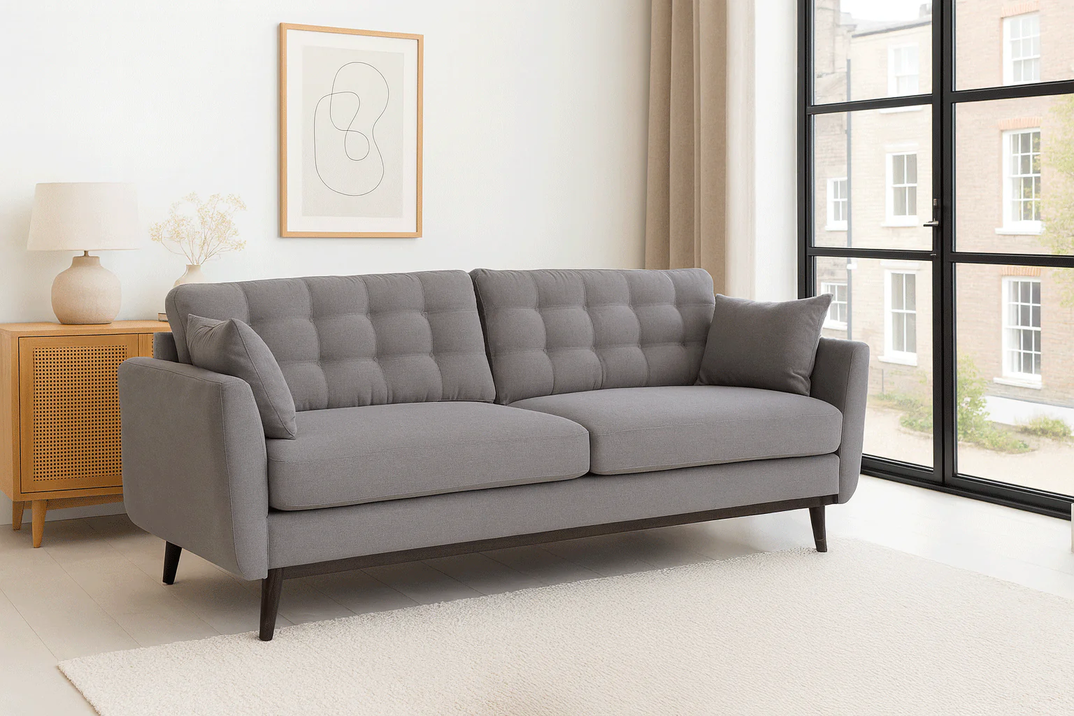 Model 10 3-Seater Sofa, Risso - Image 2
