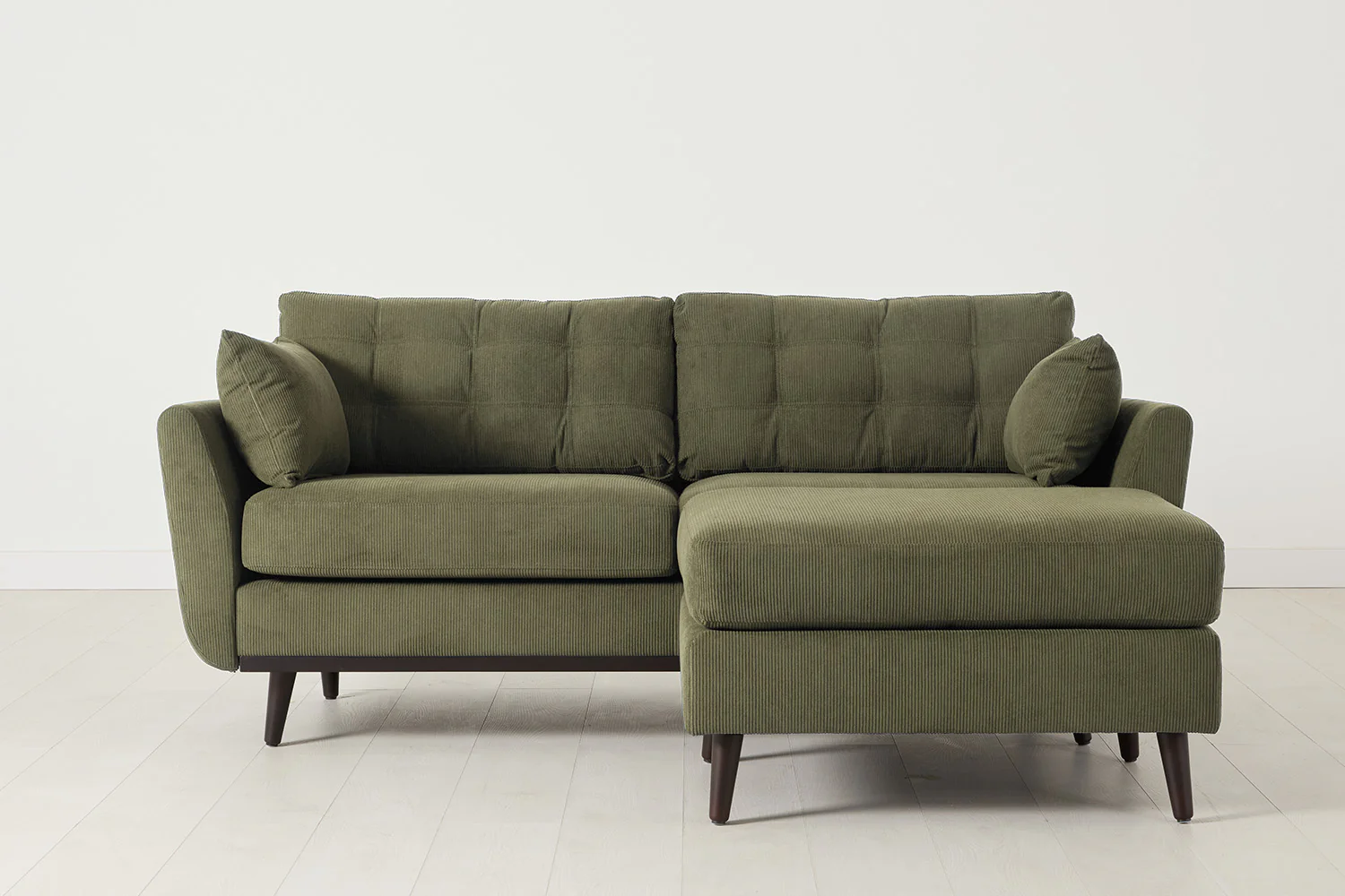 Model 10 2-Seater Sofa with Ottoman, Fennel