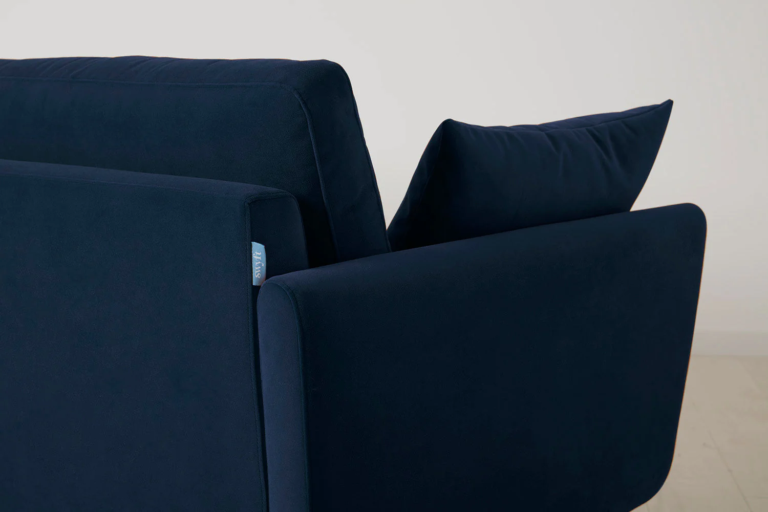 Model 10 2-Seater Sofa with Ottoman, Indigo - Image 7