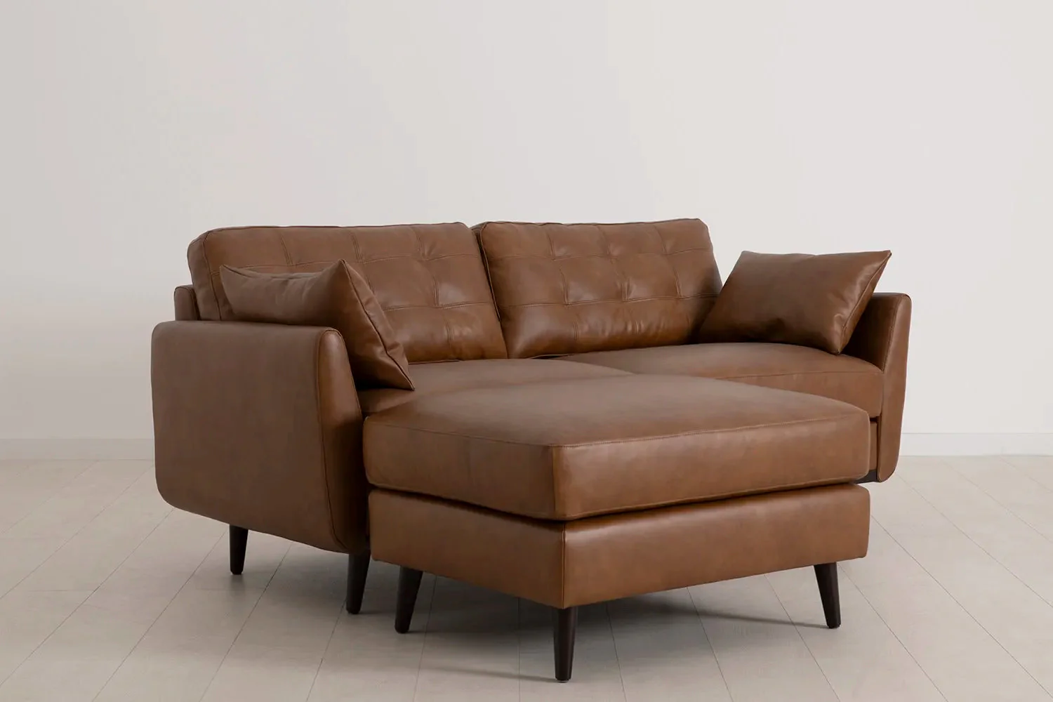 Model 10 2-Seater Sofa with Ottoman, Maple - Image 3
