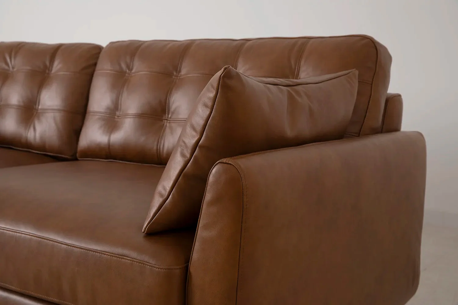 Model 10 2-Seater Sofa with Ottoman, Maple - Image 5