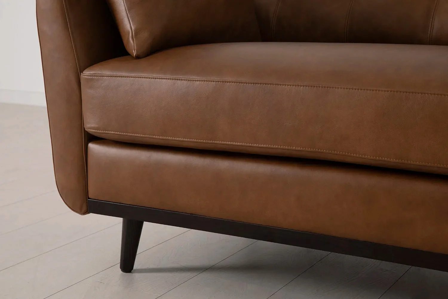 Model 10 2-Seater Sofa with Ottoman, Maple - Image 8