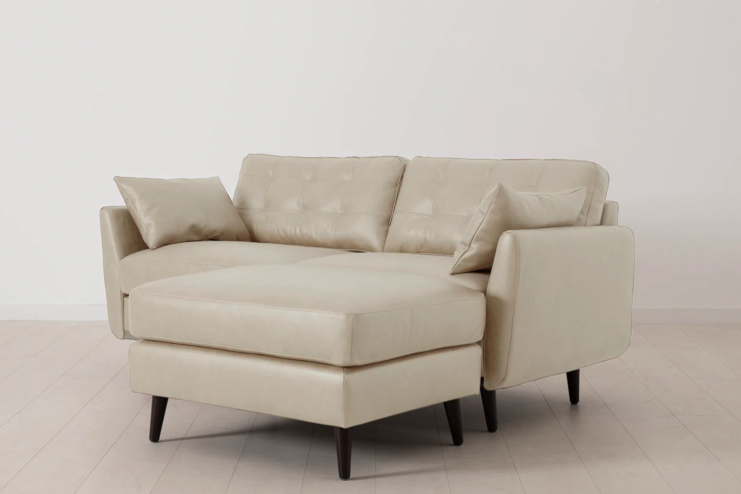 Model 10 2-Seater Sofa with Ottoman, Oyster - Image 3