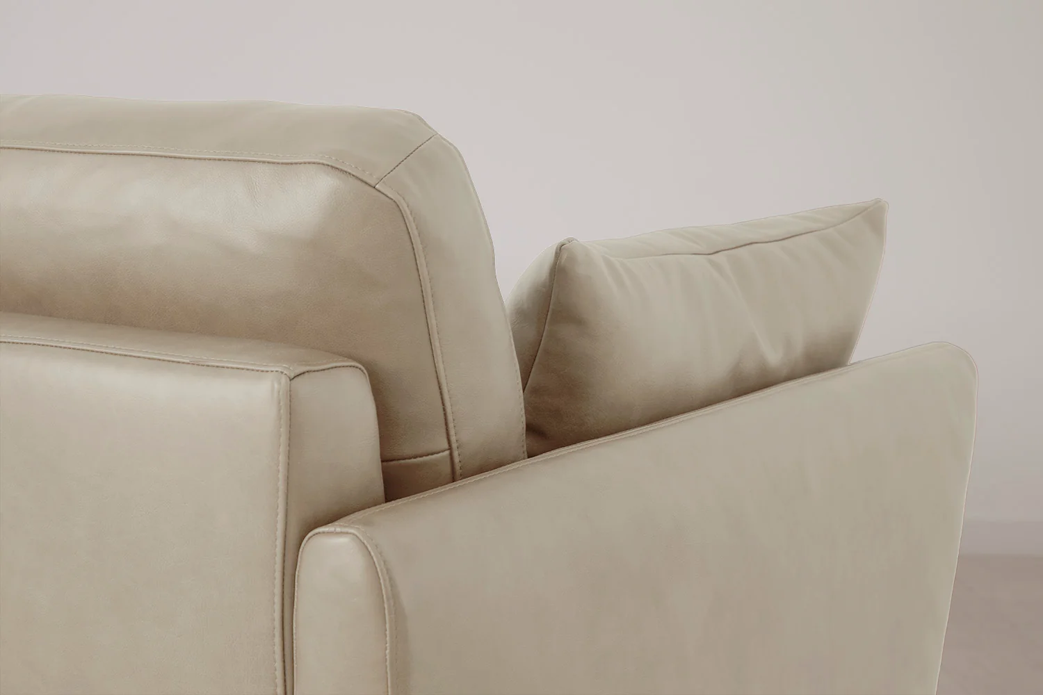 Model 10 2-Seater Sofa with Ottoman, Oyster - Image 9