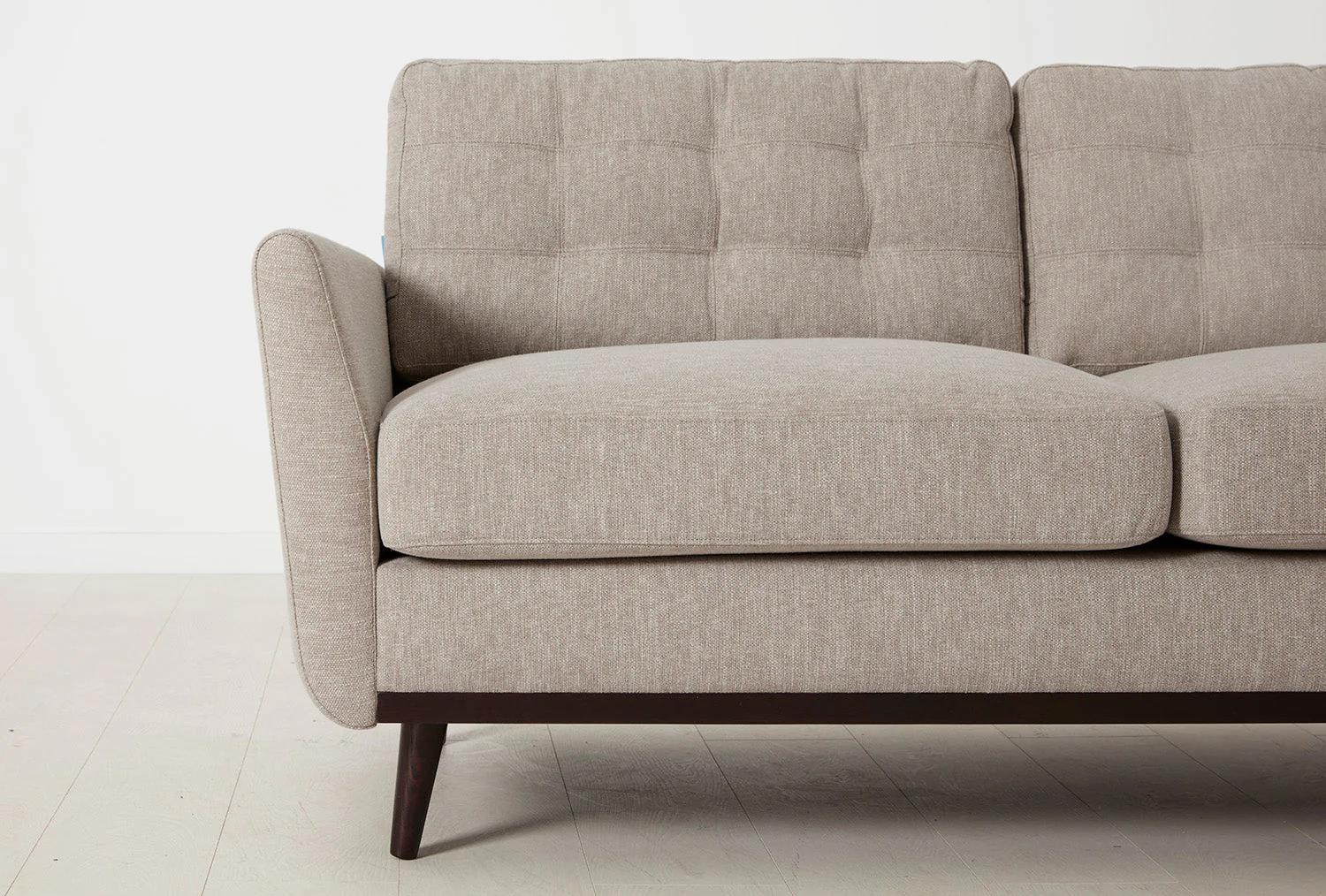 Model 10 2-Seater Sofa with Ottoman, Pumice - Image 4