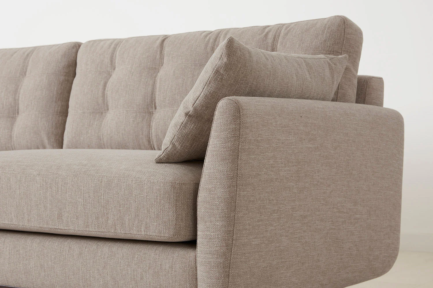 Model 10 2-Seater Sofa with Ottoman, Pumice - Image 7
