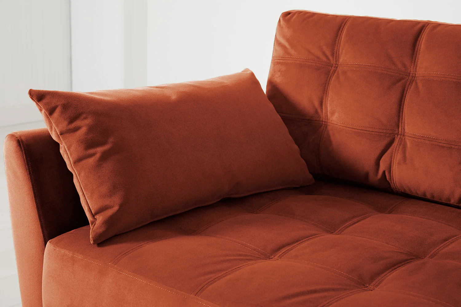 Model 10 Sofa Bed 3 Seater, Brick - Image 8