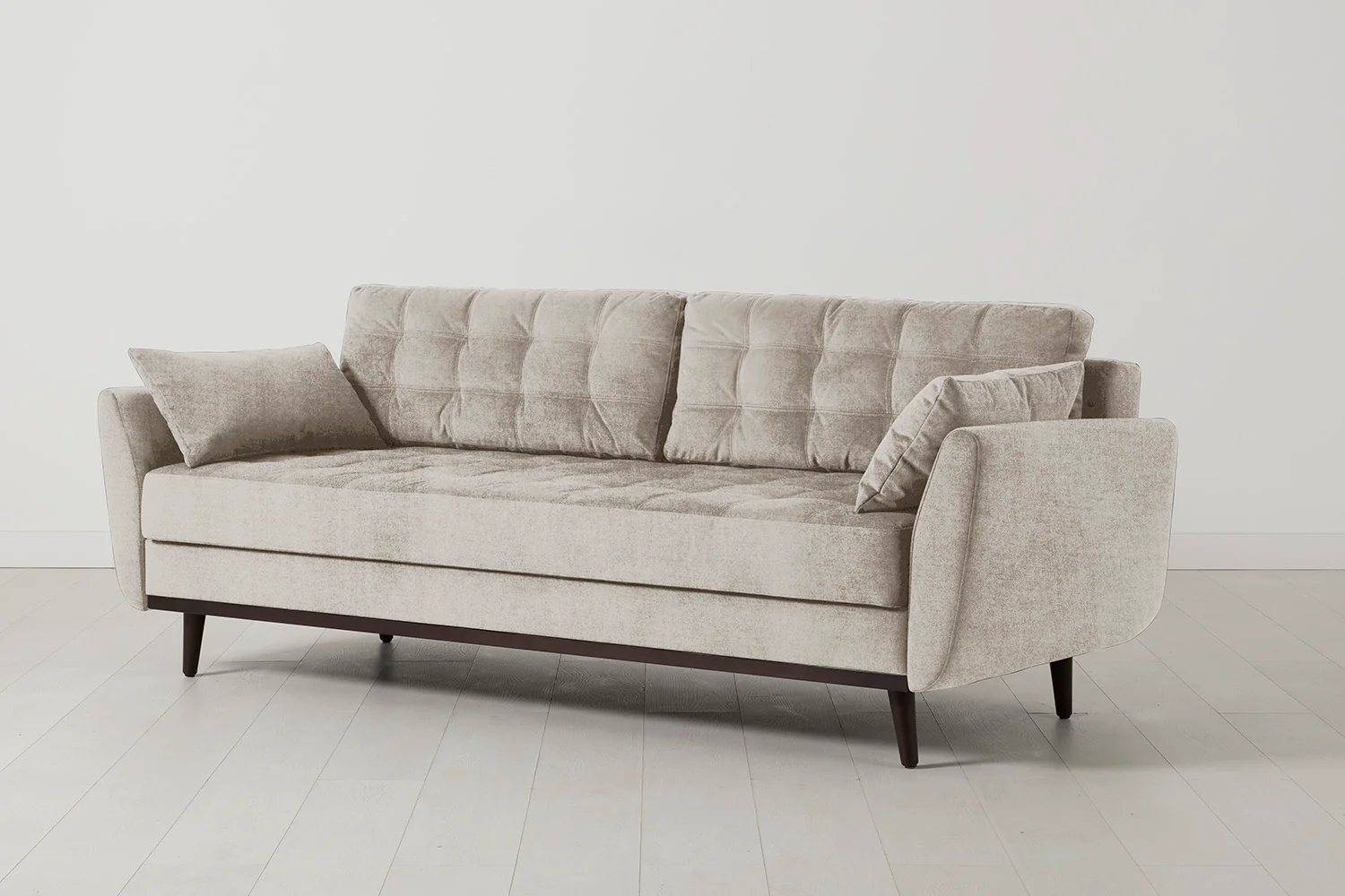 Model 10 Sofa Bed 3 Seater, Chalk - Image 3