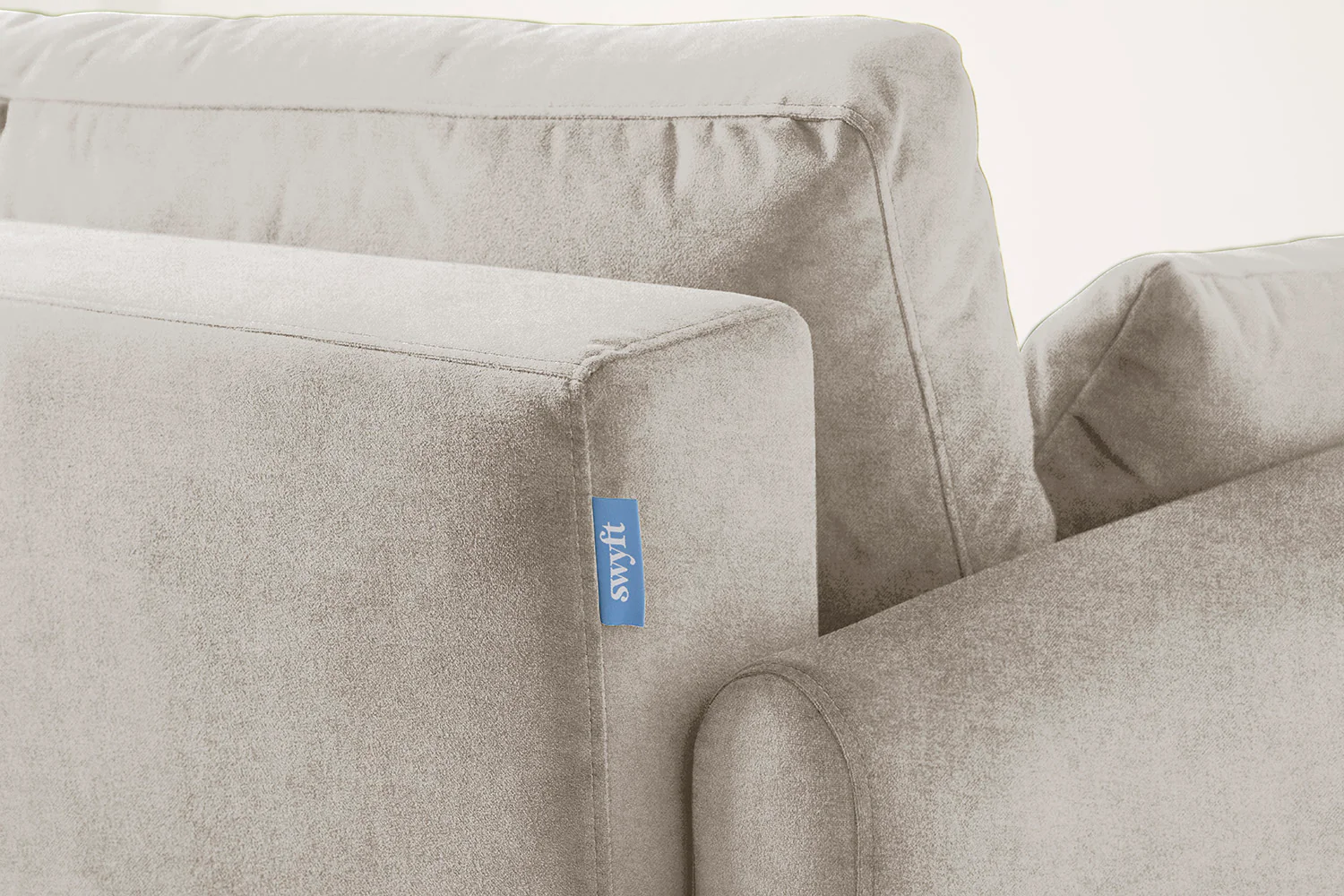 Model 10 Sofa Bed 3 Seater, Chalk - Image 9