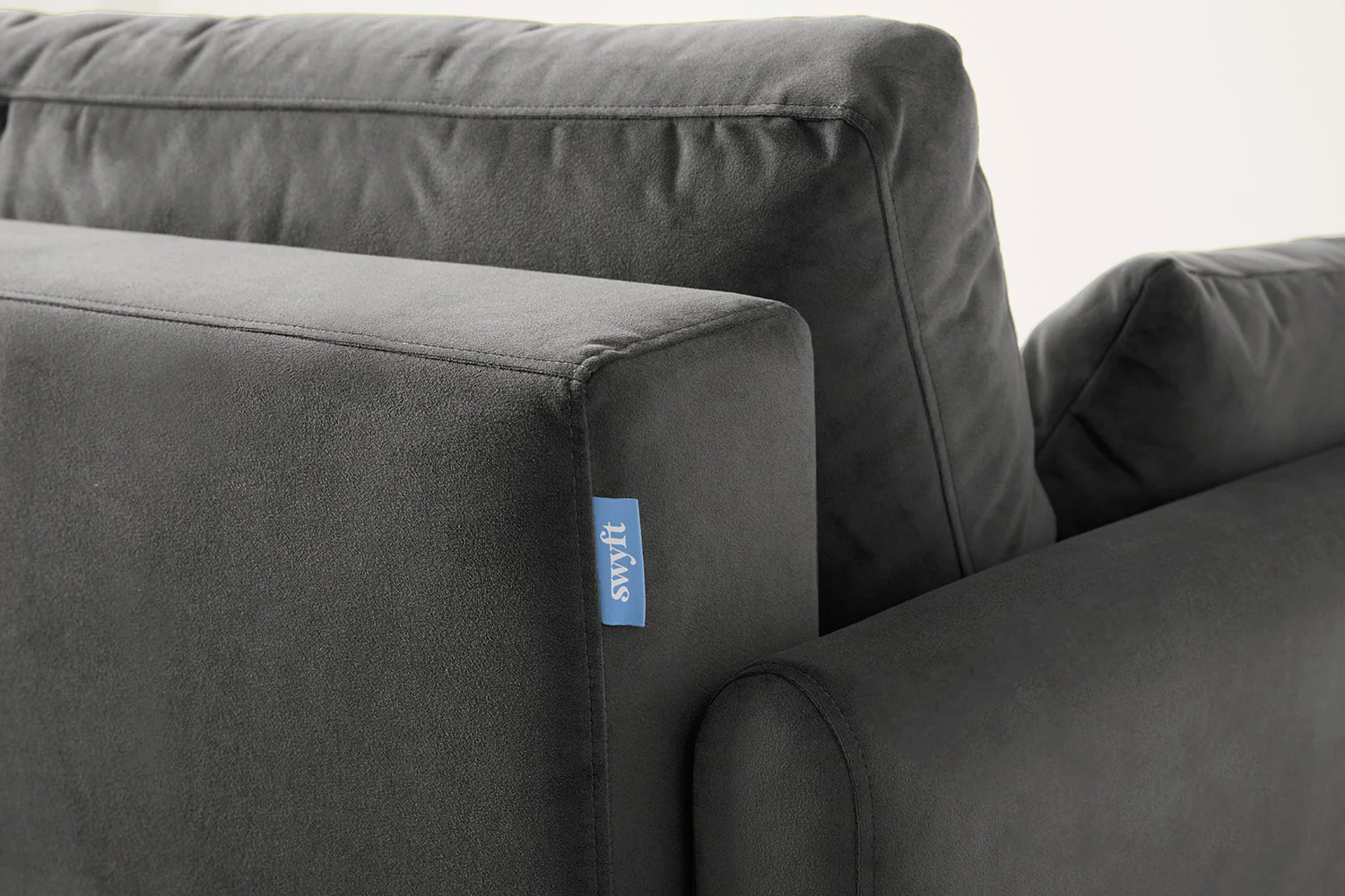Model 10 Sofa Bed 3 Seater, Charcoal - Image 9