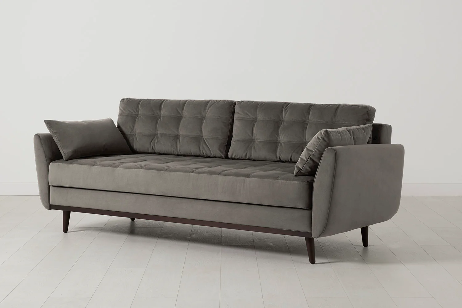 Model 10 Sofa Bed 3 Seater, Elephant - Image 3