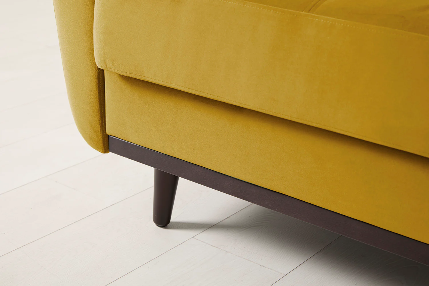 Model 10 Sofa Bed 3 Seater, Mustard - Image 10