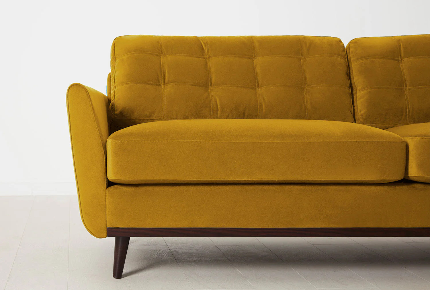 Model 10 3-Seater Sofa, Mustard - Image 7