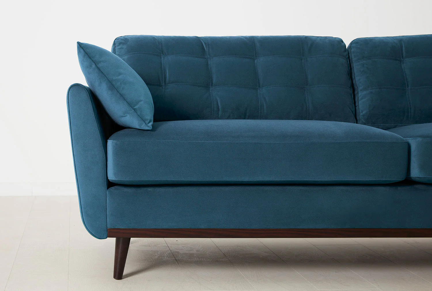Model 10 3-Seater Sofa, Teal - Image 7