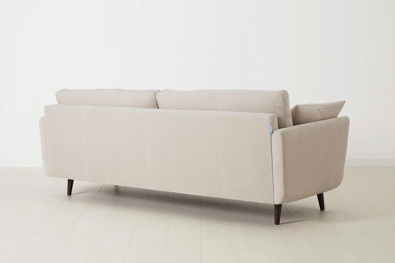 Model 10 3-Seater Sofa with Ottoman, Chalk - Image 3