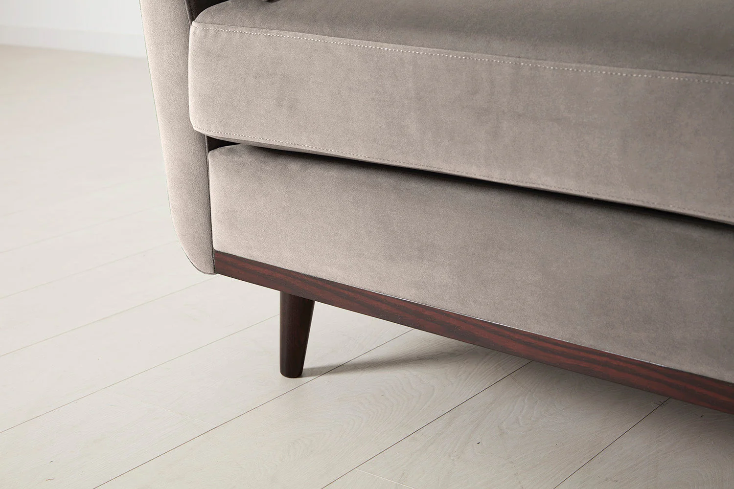 Model 10 3-Seater Sofa with Ottoman, Elephant - Image 8