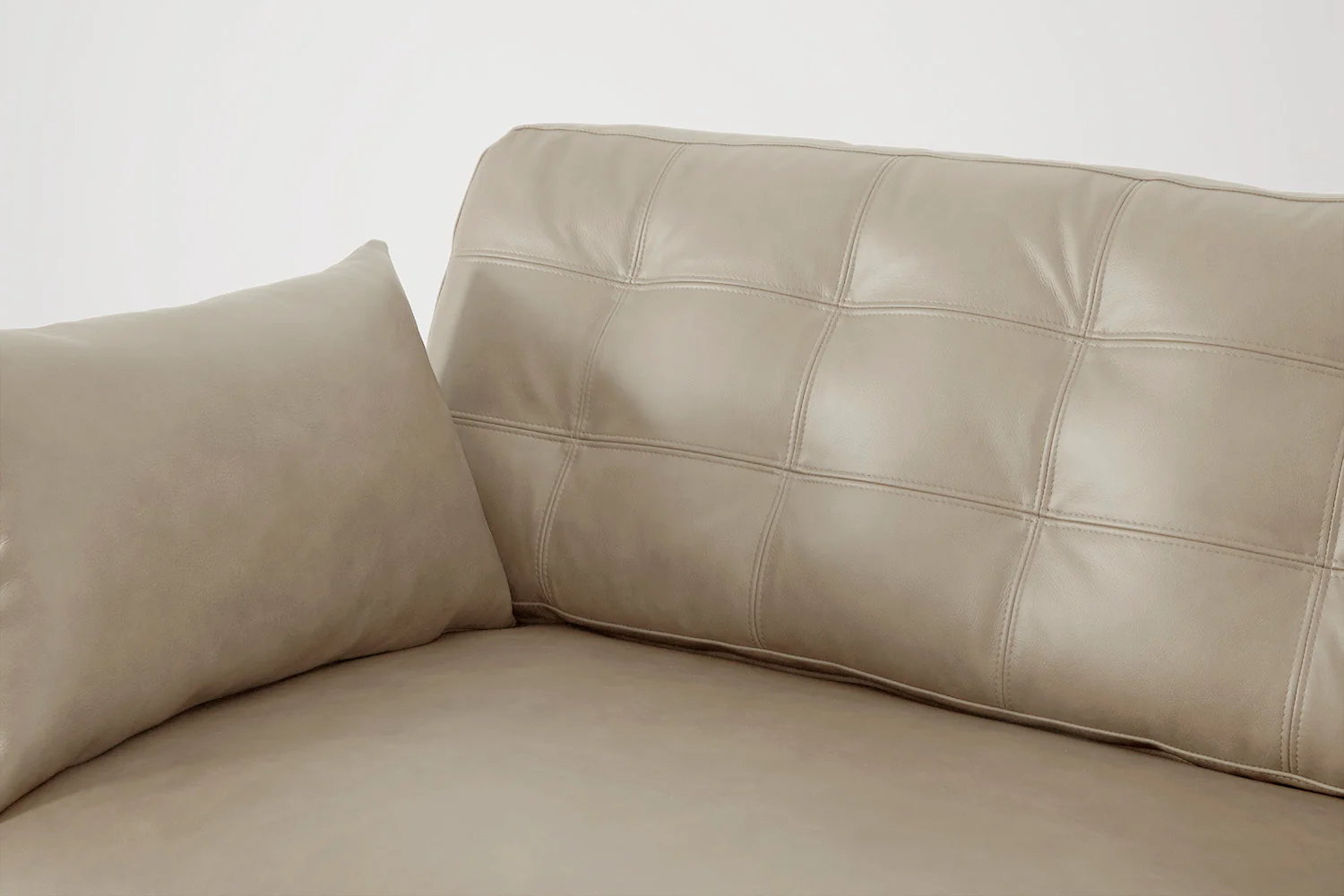 Model 10 3-Seater Sofa with Ottoman, Oyster - Image 5