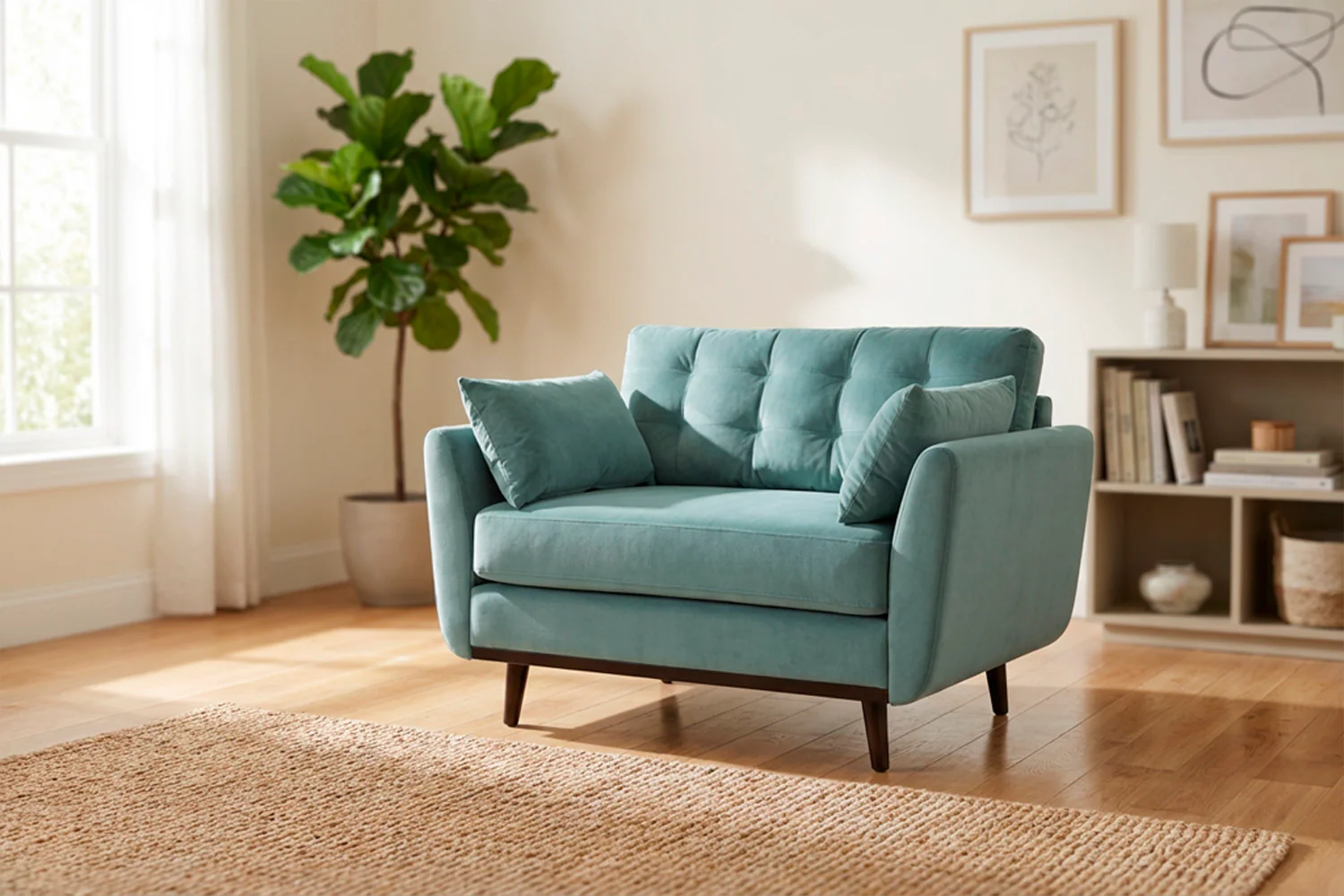 Model 10 Loveseat, Airforce - Image 2