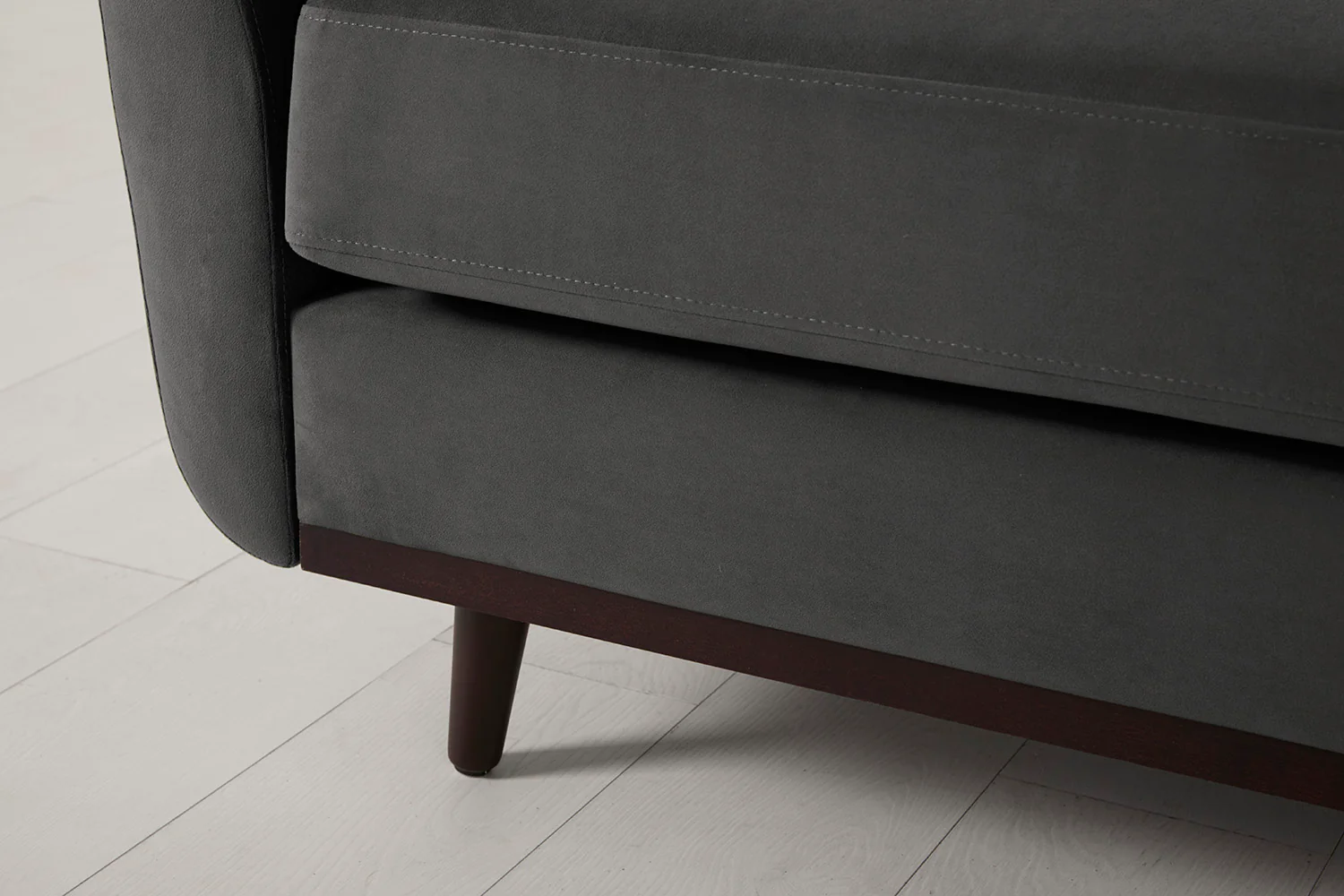 Model 10 Loveseat, Charcoal - Image 7