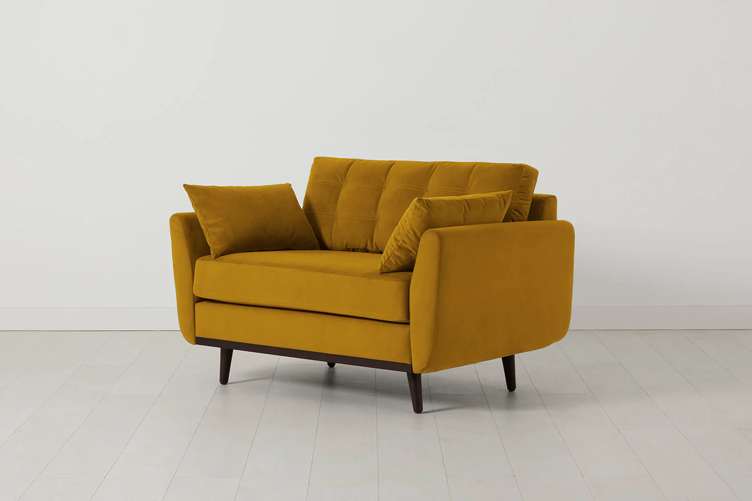Model 10 Loveseat, Mustard - Image 3