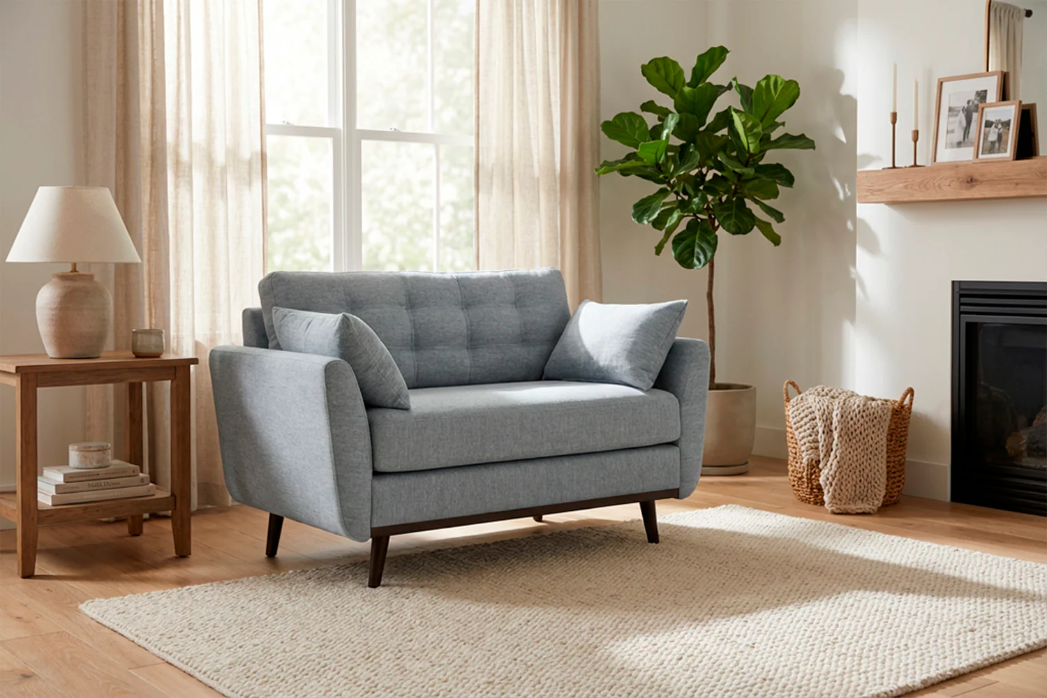 Model 10 Loveseat, Seaglass - Image 2