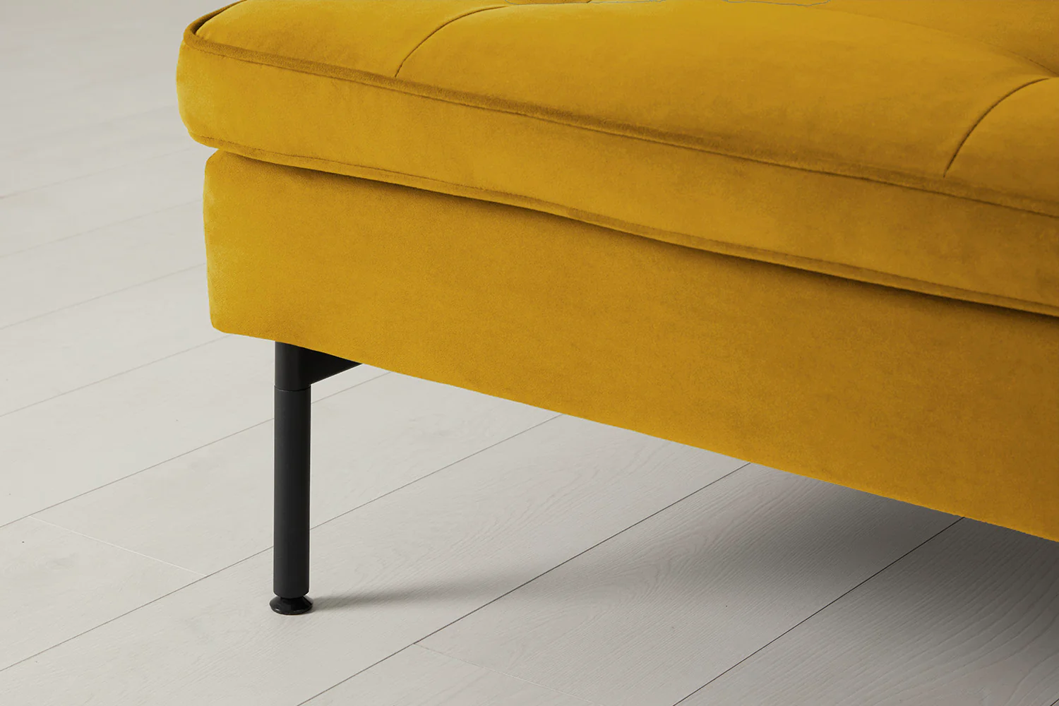 Model 11 Sofa Bed 3 Seater, Mustard - Image 13