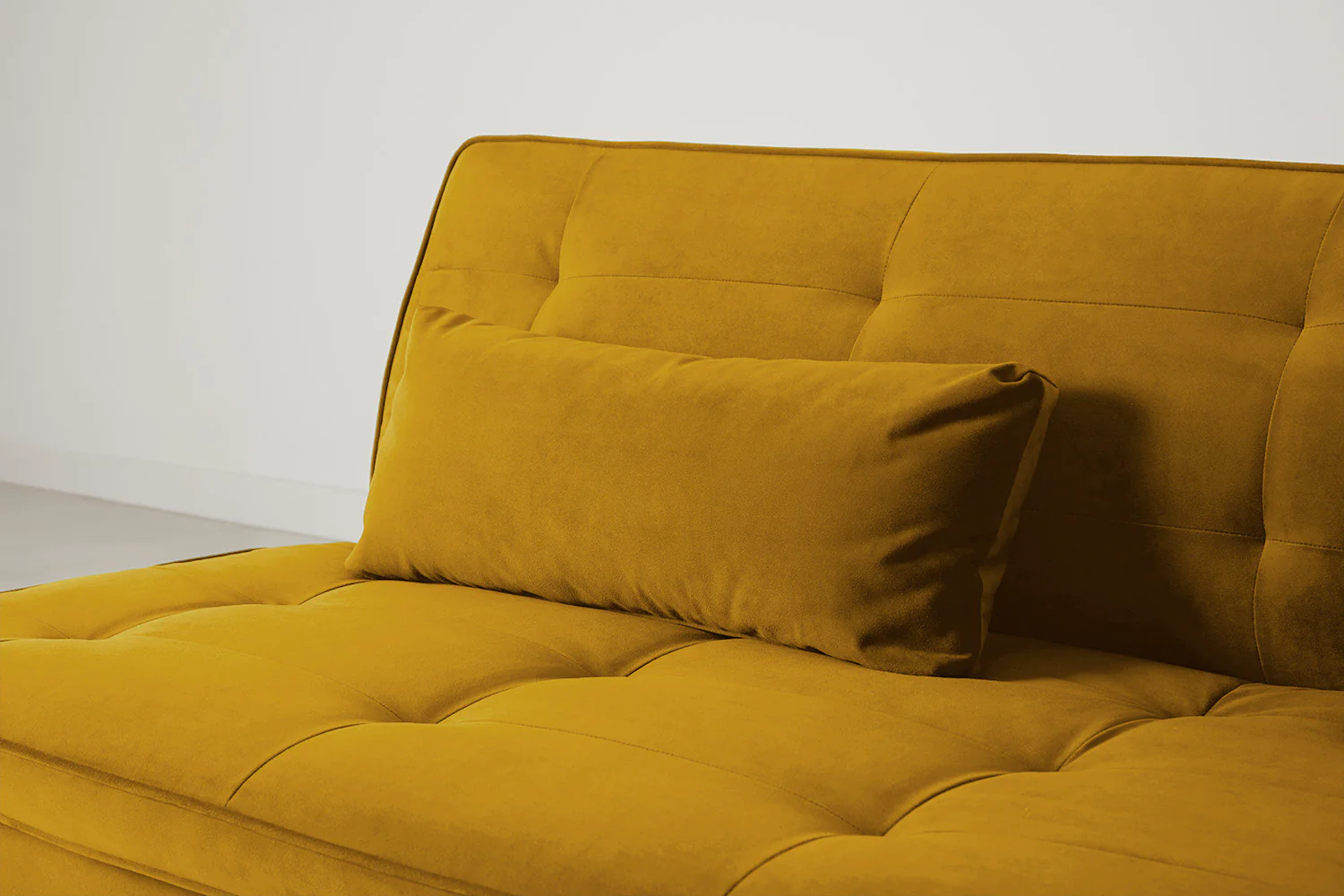 Model 11 Sofa Bed 3 Seater, Mustard - Image 15