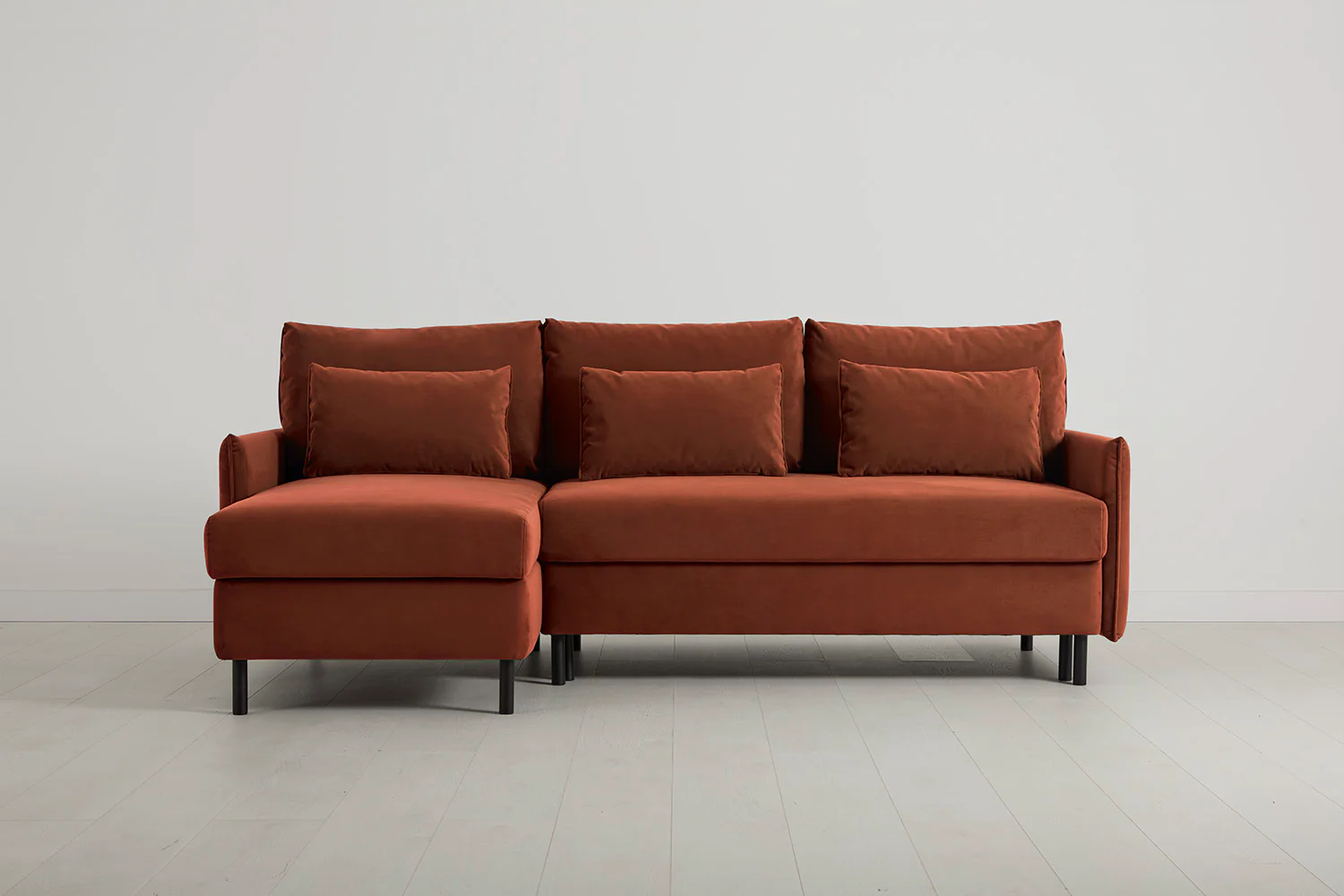 Model 12 Sofa Bed with Storage 3 Seater Left Chaise - Image 11