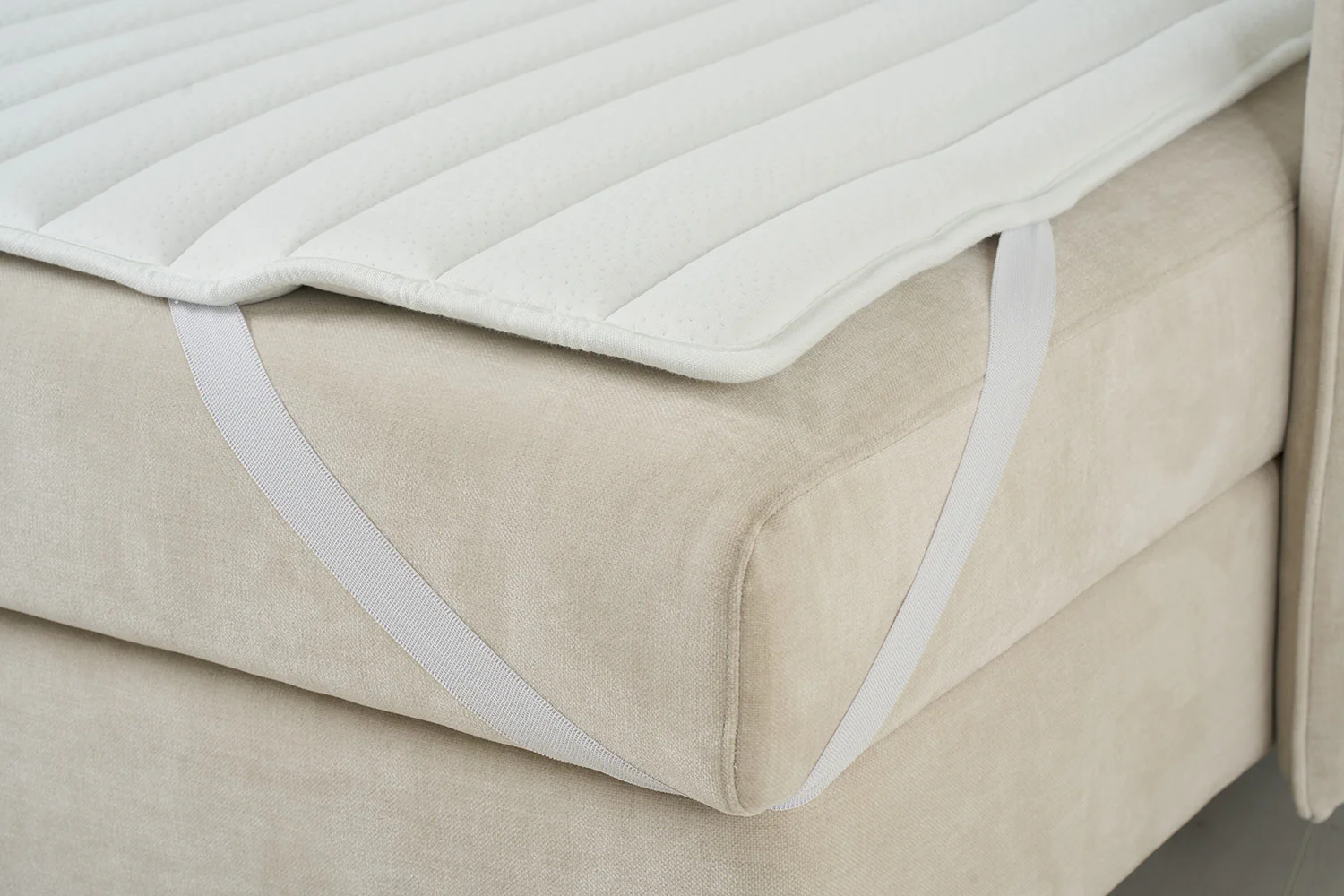 Model 12 Sofa Bed with Storage 3 Seater Left Chaise, Chalk - Image 21