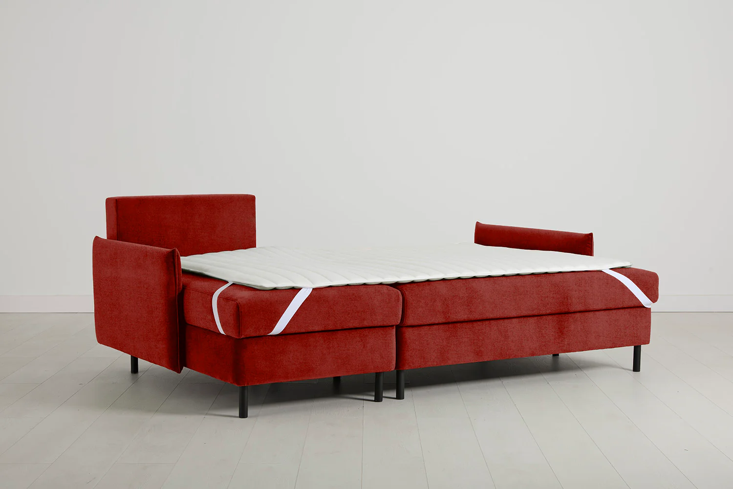 Model 12 Sofa Bed with Storage 3 Seater Left Chaise, Harissa - Image 10