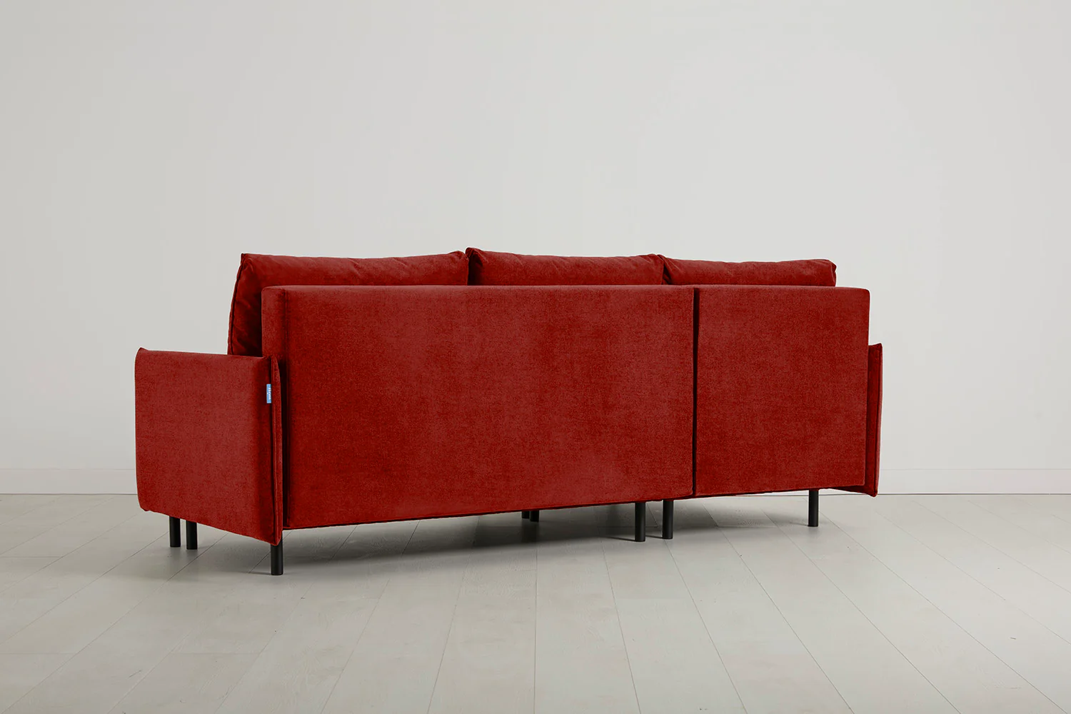 Model 12 Sofa Bed with Storage 3 Seater Left Chaise, Harissa - Image 6