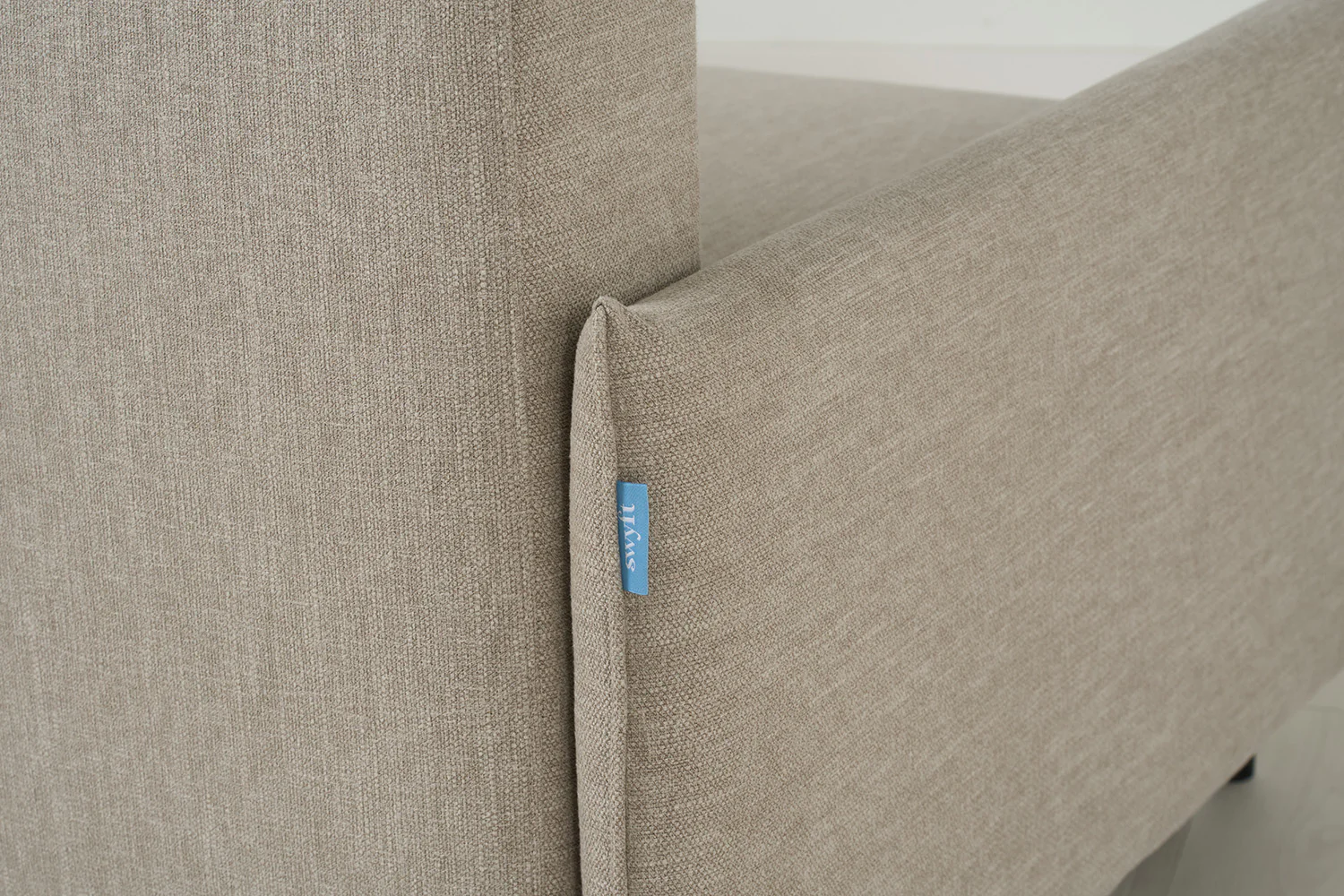 Model 12 Sofa Bed with Storage 3 Seater Left Chaise, Pumice - Image 22