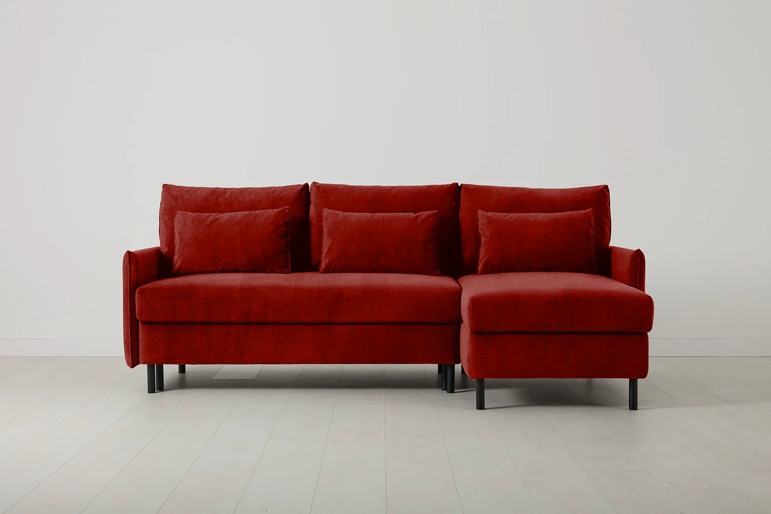 Model 12 Sofa Bed with Storage 3 Seater Right Chaise - Image 14