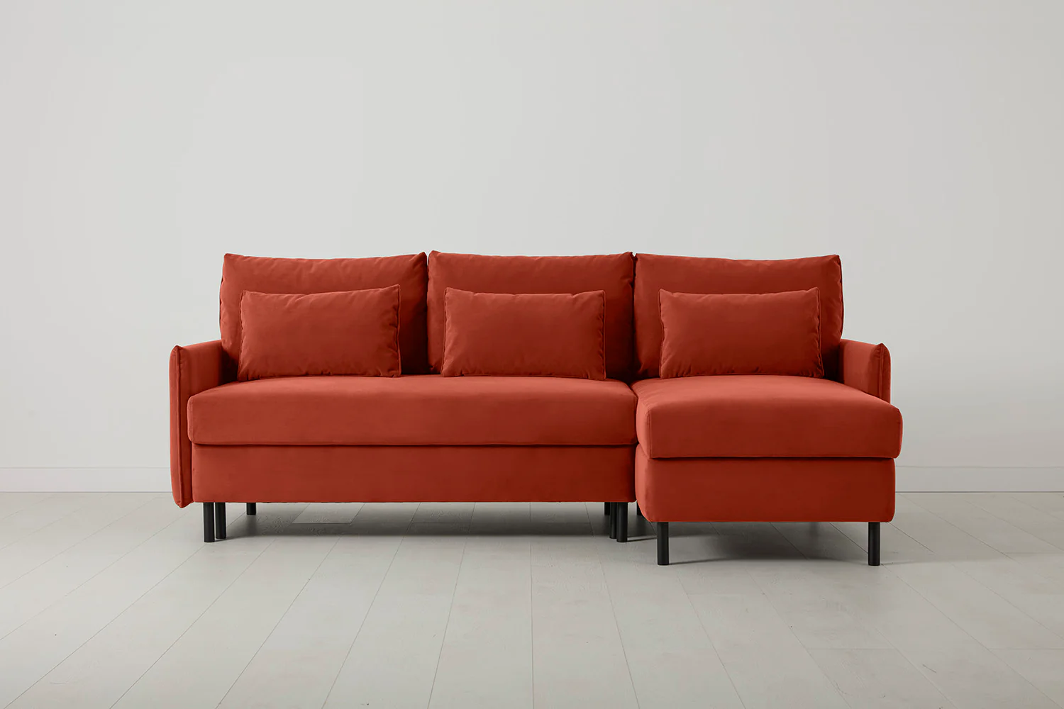 Model 12 Sofa Bed with Storage 3 Seater Right Chaise - Image 20