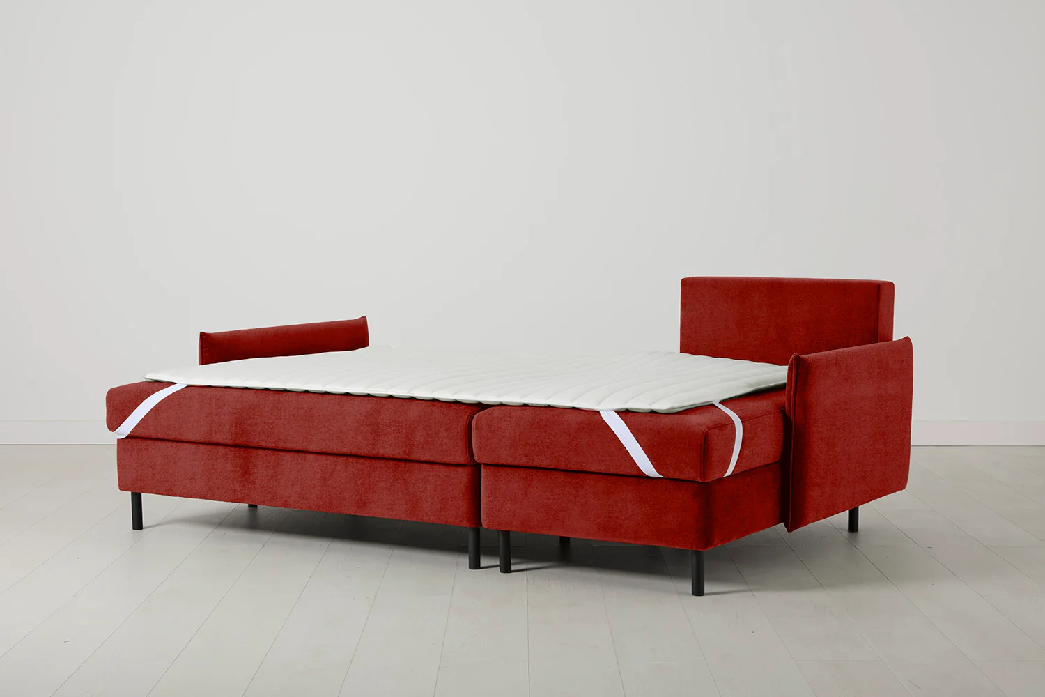 Model 12 Sofa Bed with Storage 3 Seater Right Chaise, Harissa - Image 10