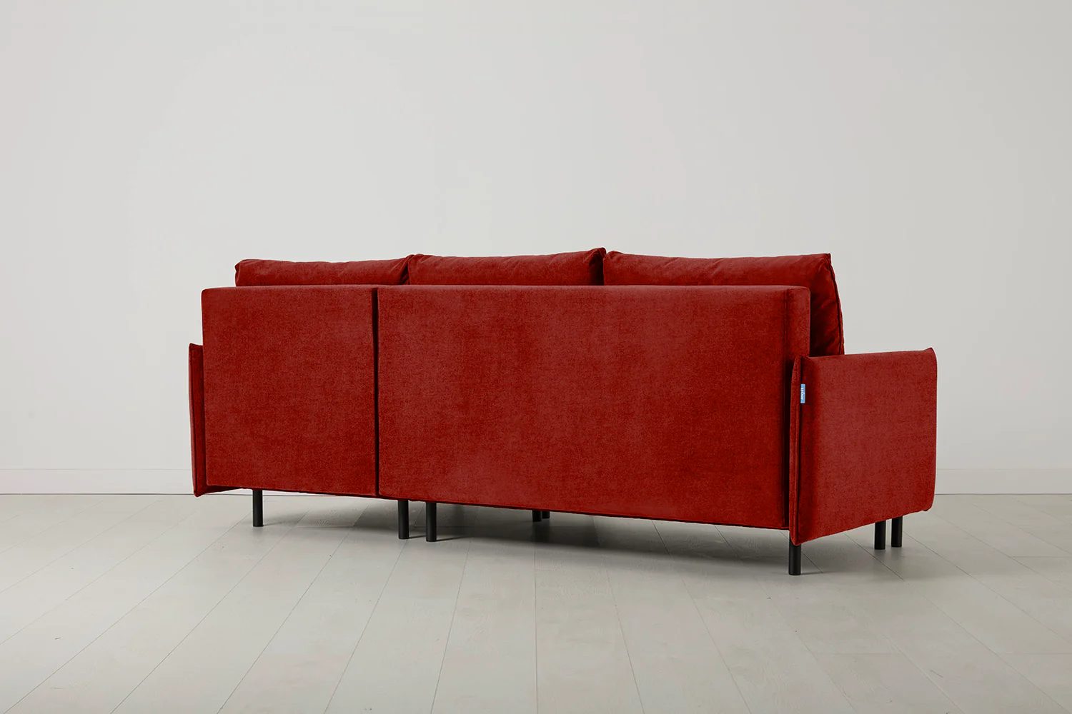 Model 12 Sofa Bed with Storage 3 Seater Right Chaise, Harissa - Image 6