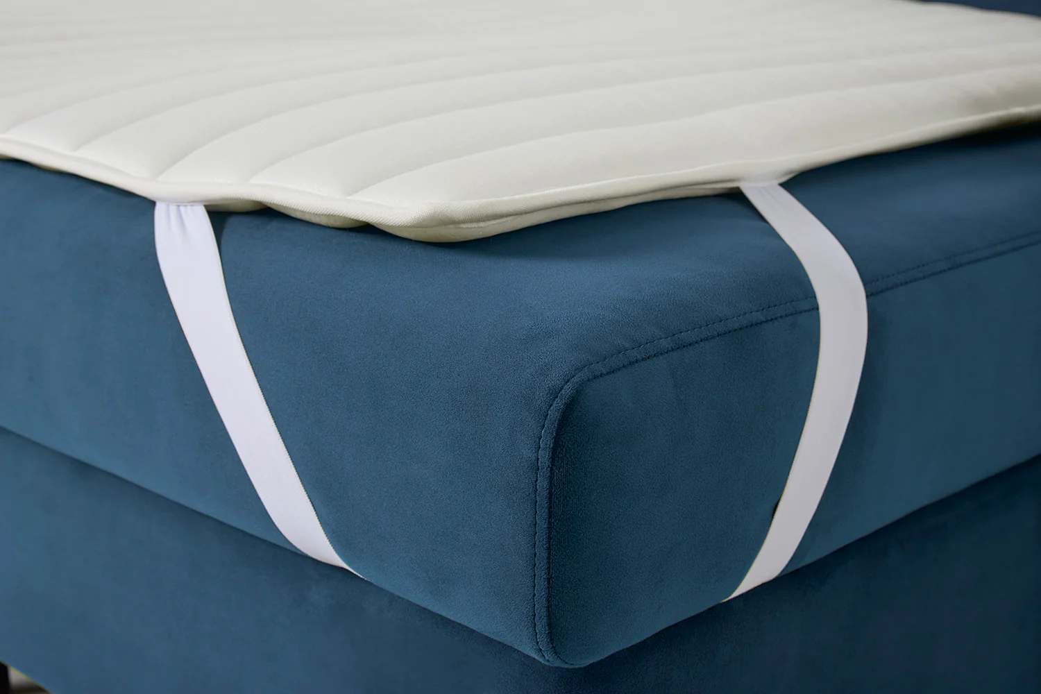 Model 12 Sofa Bed with Storage 3 Seater Right Chaise, Teal - Image 23