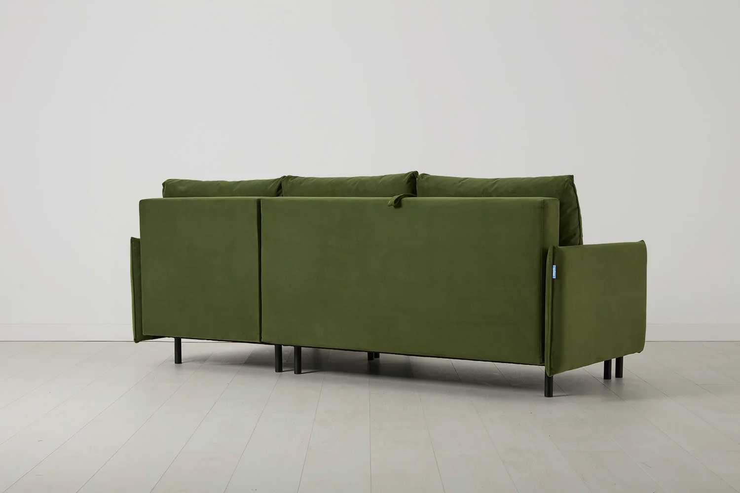 Model 12 Sofa Bed with Storage 3 Seater Right Chaise, Vine - Image 11
