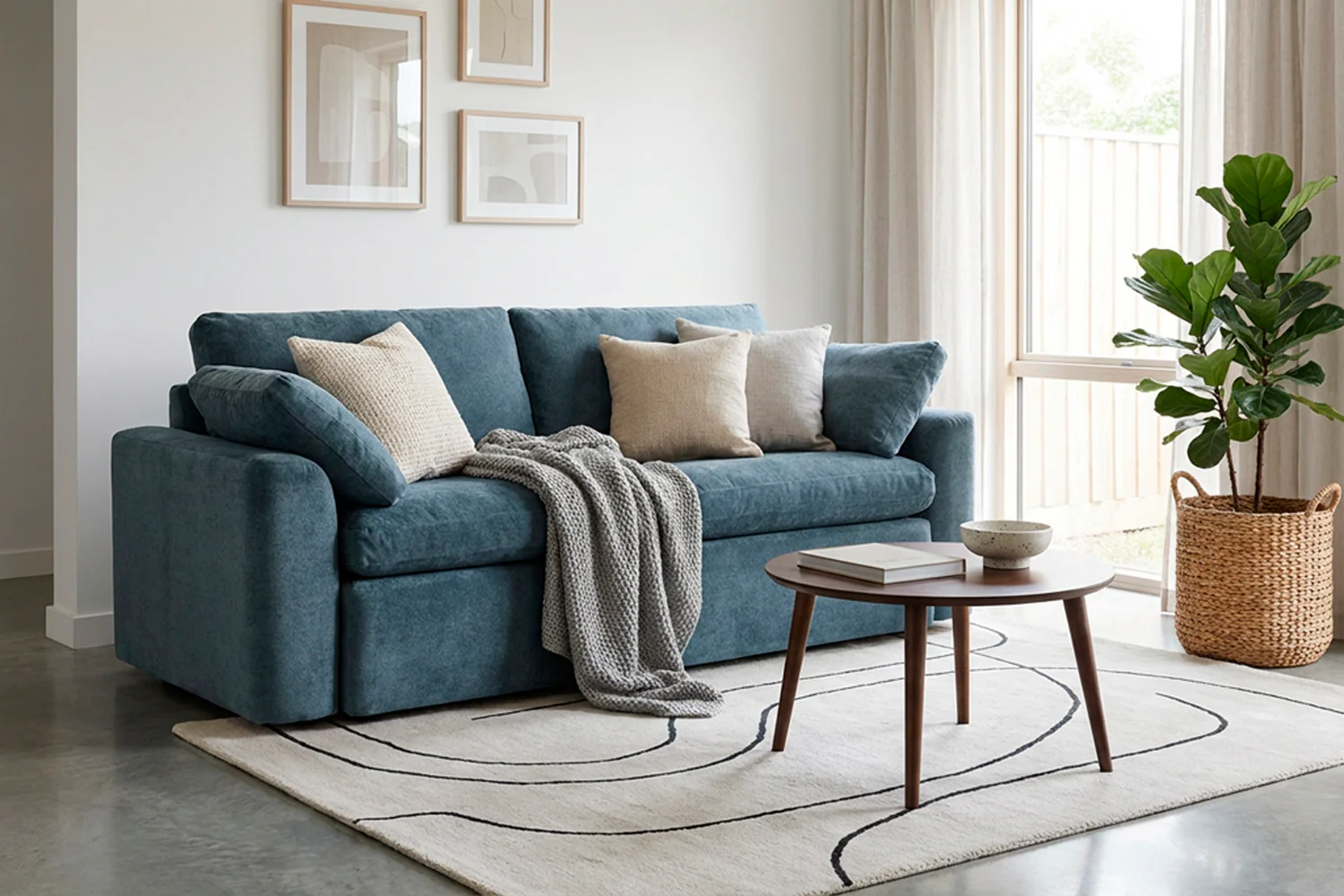 Model 13 2-Seater Sofa, Hydro - Image 2