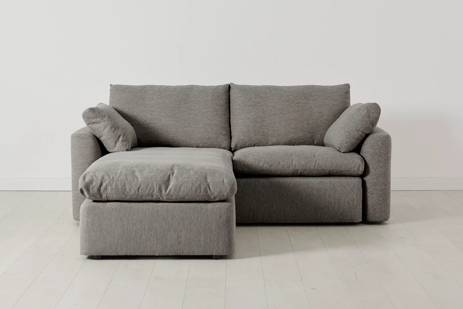 Model 13 2-Seater Left Chaise Sofa, Shadow