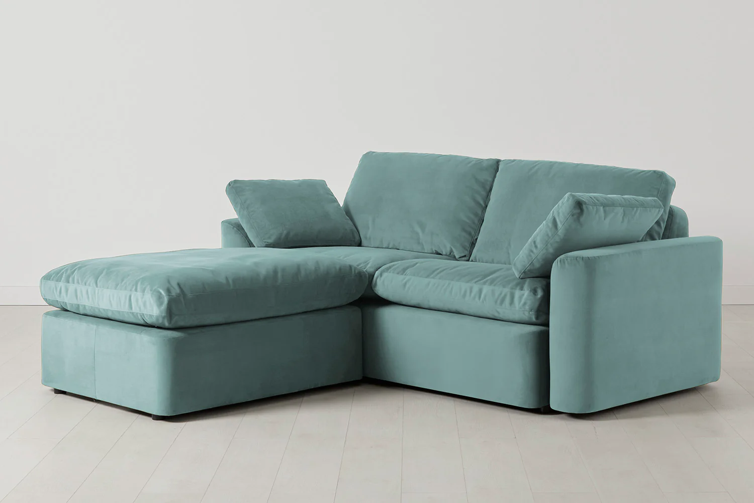 Model 13 2-Seater Left Chaise Sofa, Airforce - Image 2