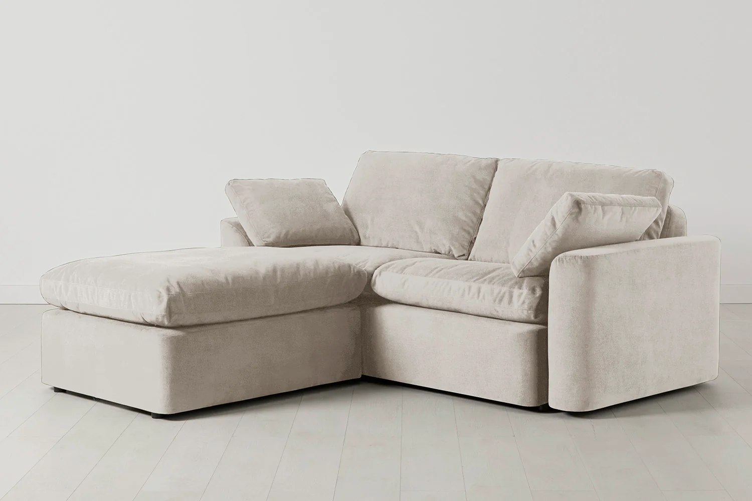 Model 13 2-Seater Left Chaise Sofa, Chalk - Image 2