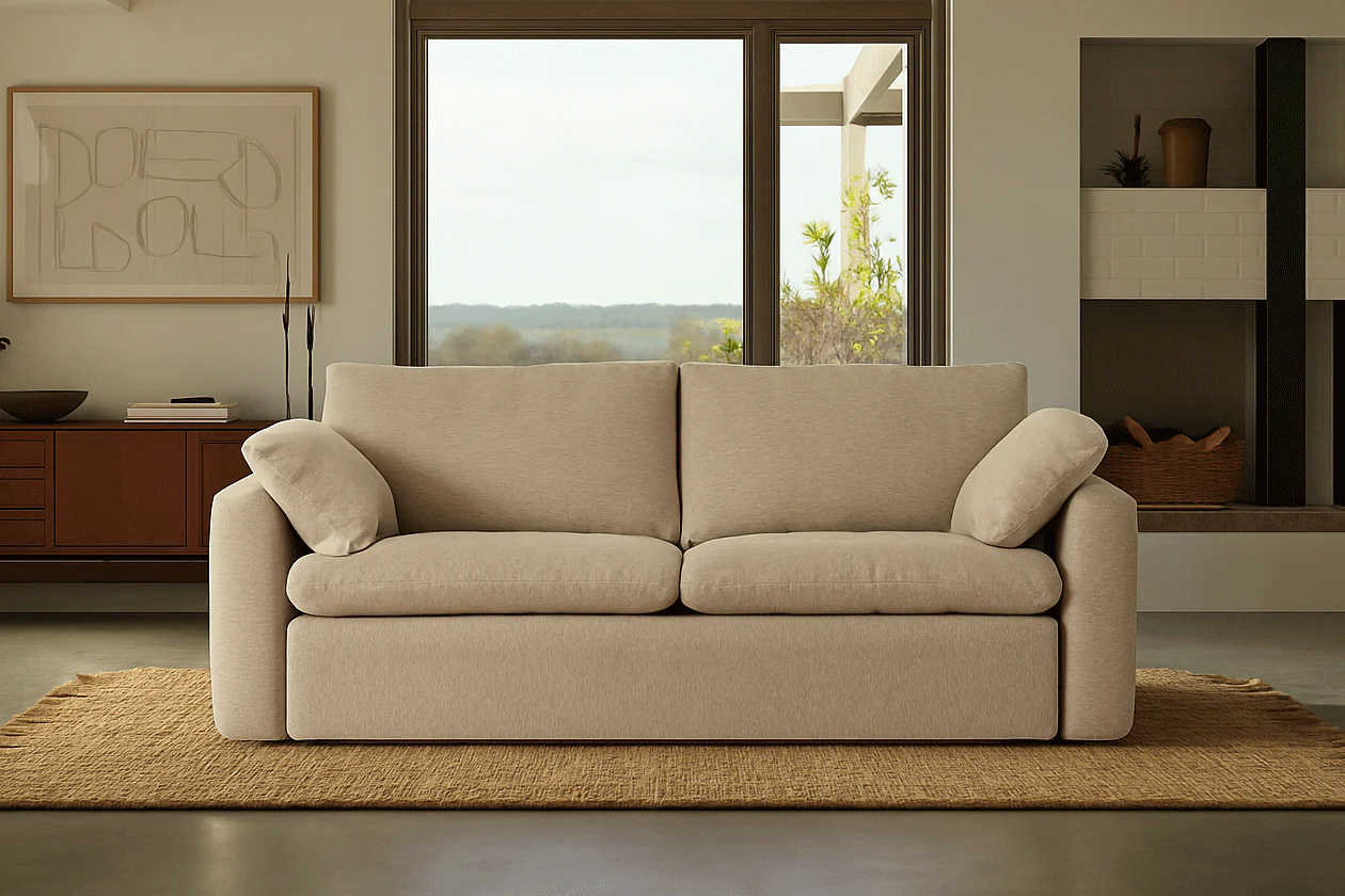 Model 13 2-Seater Sofa, Pumice - Image 2