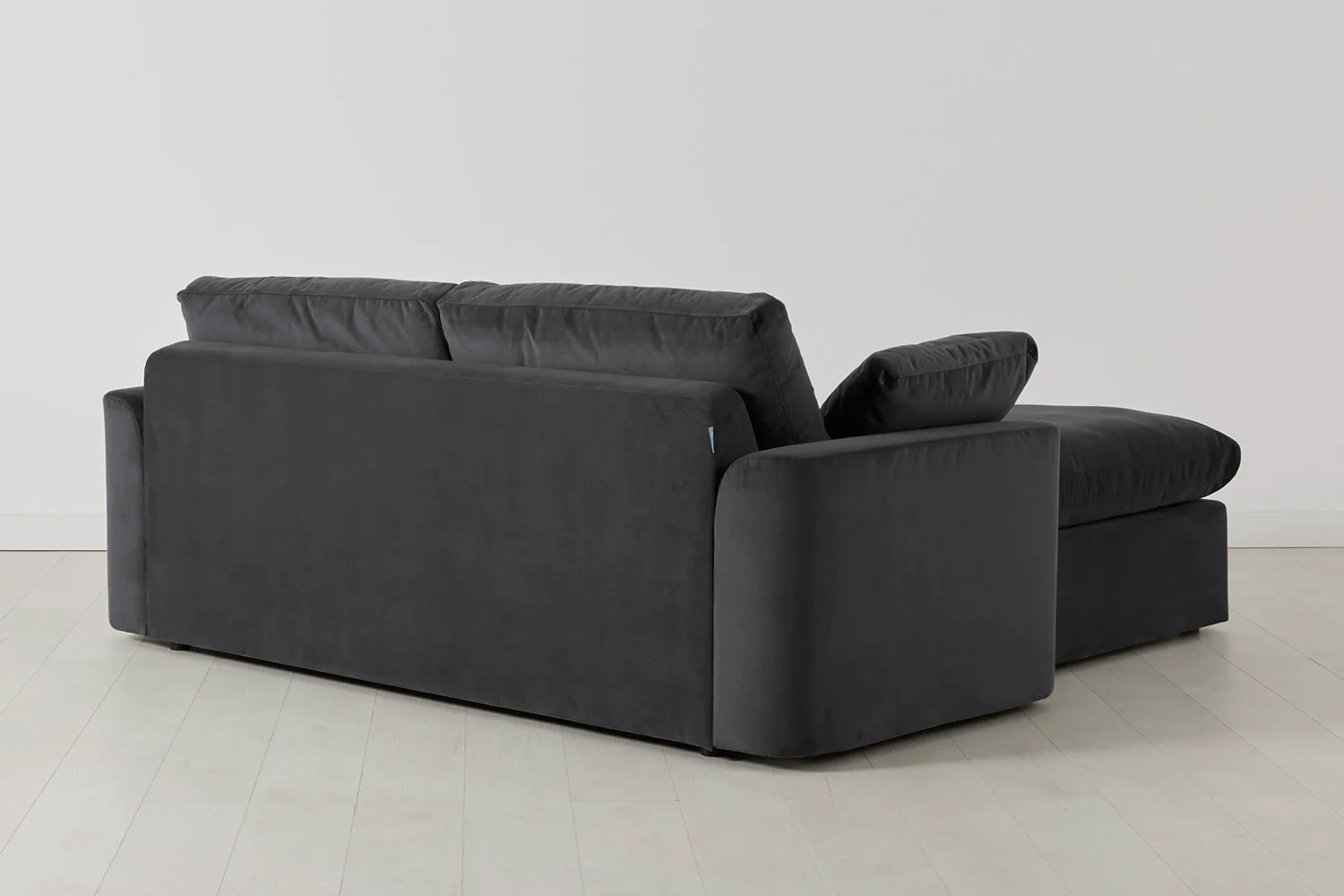 Model 13 2-Seater Right Chaise Sofa, Charcoal - Image 3
