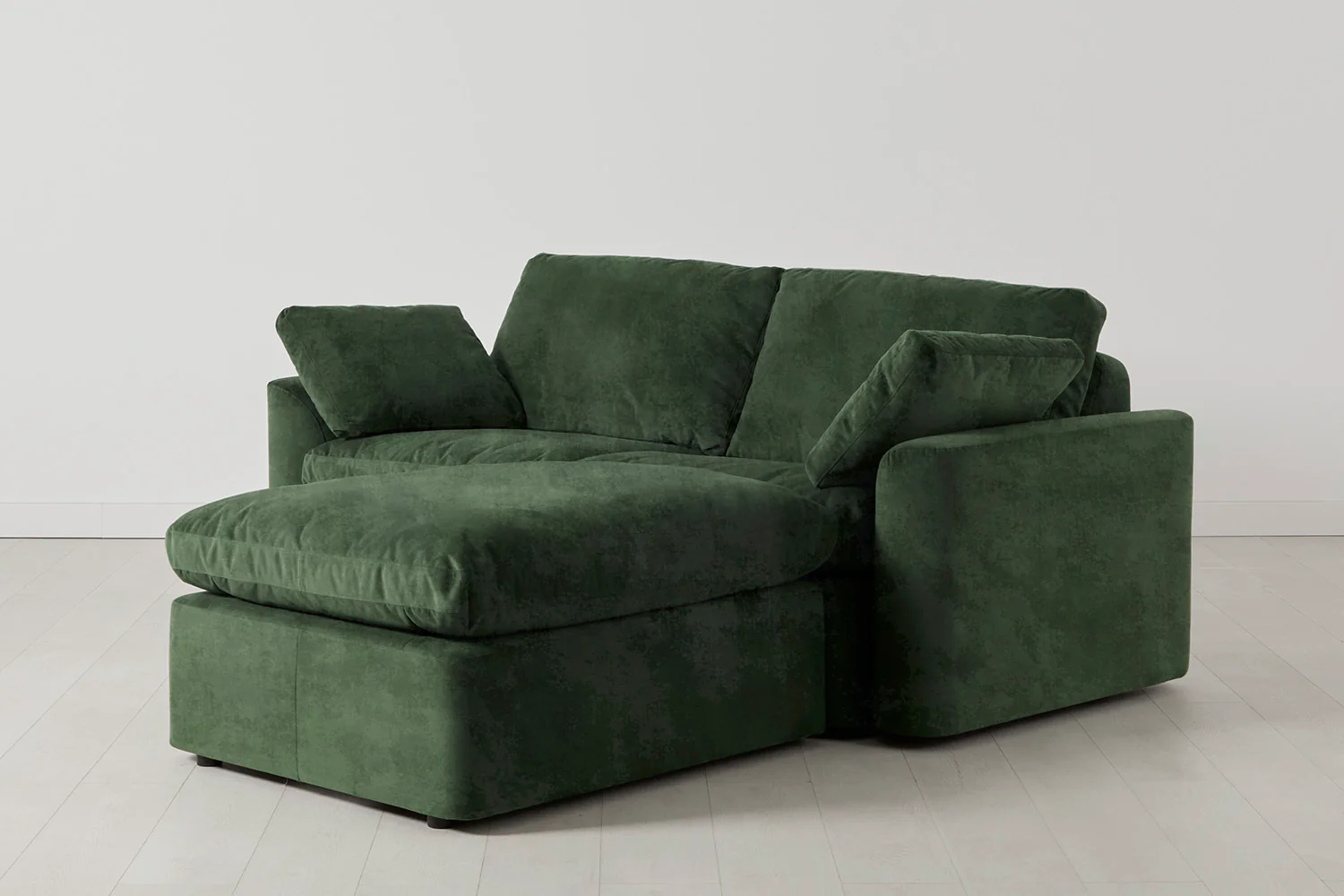 Model 13 2-Seater Right Chaise Sofa, Conifer - Image 2