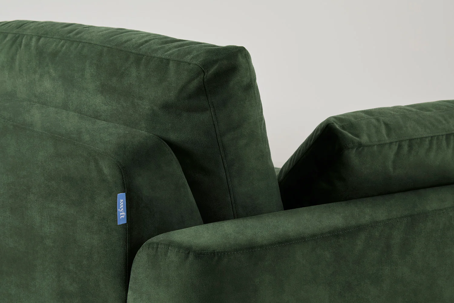 Model 13 2-Seater Right Chaise Sofa, Conifer - Image 5